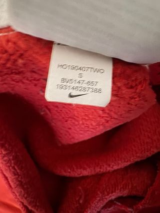 Pantalón Chandal Nike Air Rojo y Blanco