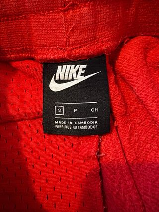 Pantalón Chandal Nike Air Rojo y Blanco