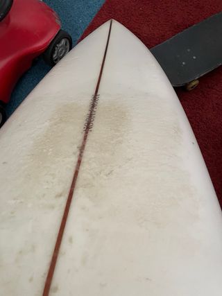 Tabla de surf blanca