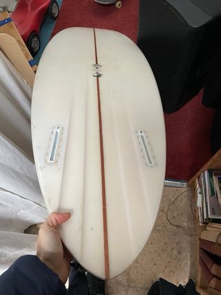 Tabla de surf blanca