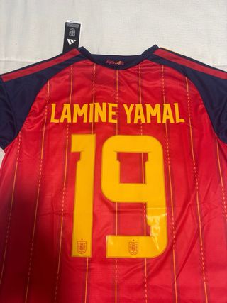 Camiseta España Lamine Yamal 2026