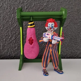 Figura Killer Klowns + Diorama Sota Toys 2005