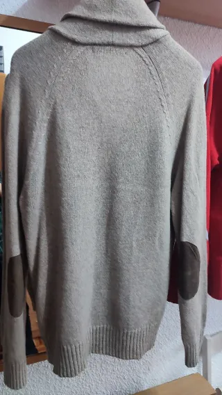 Chaqueta de punto Zara Beige Talla M