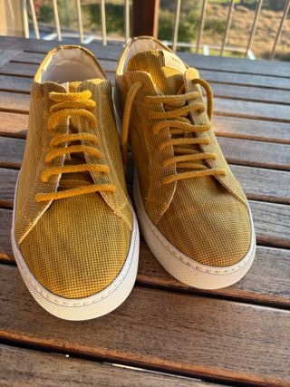 Sneakers WAO tela naturale sughero Made in Italy