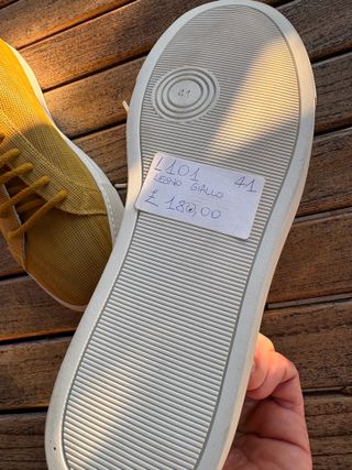 Sneakers WAO tela naturale sughero Made in Italy