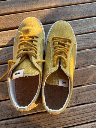 Sneakers WAO tela naturale sughero Made in Italy