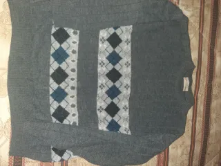 Maglione uomo fantasia rombi