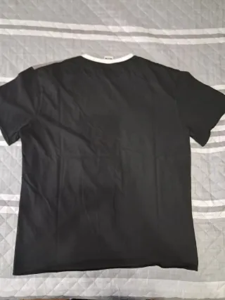 Camiseta Joma Negra y Gris