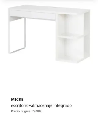 Escritorio MICKE IKEA Blanco