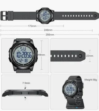 Reloj digital de pulsera en perfecto estado.