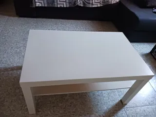 Mesita de centro Ikea blanca
