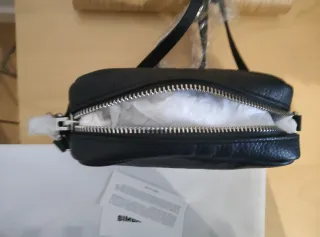 Bolso Bimba y Lola Piel Negro.Etiquetas,envoltorio