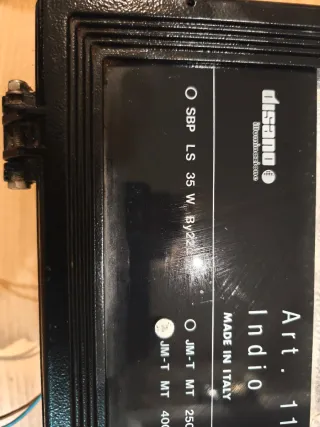 Foco Industrial Metálico 400W funcionando