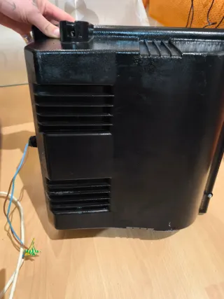 Foco Industrial Metálico 400W funcionando