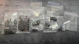 Lote de pulsadores para mandos de coche