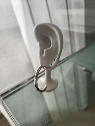 Pendientes Aro Plata Uno de 50