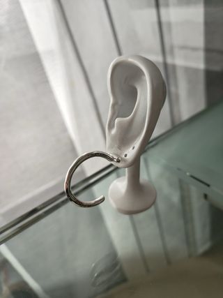 Pendientes Aro Plata Uno de 50