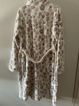 Bata de estar por casa mujer Talla M, polar