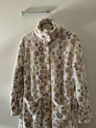 Bata de estar por casa mujer Talla M, polar