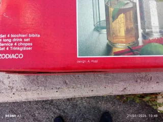 Set bicchieri plastica Guzzini