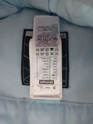 Pantalón Nieve Azul T.12