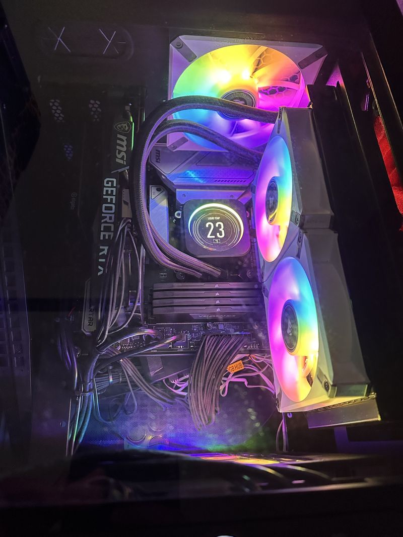 PC i5-12600K + RTX 3060 VENTUS + DDR5 64GB 4x16GB