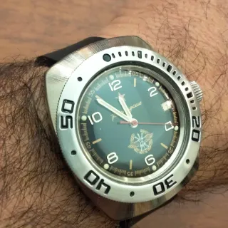 Orologio Vostok Amphibia Space Force full custom