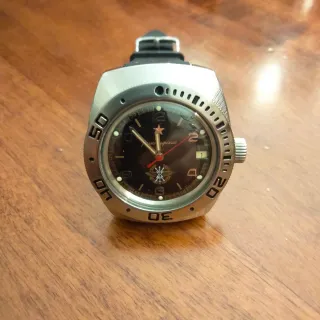 Orologio Vostok Amphibia Space Force full custom