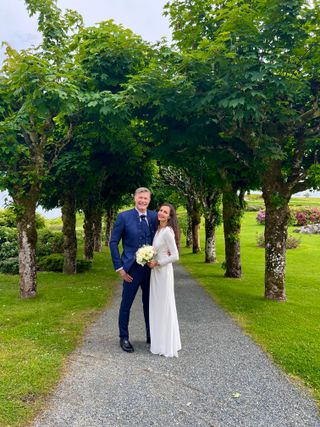 Abito da sposa designer Elisabetta Franchi