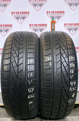 195 55 16 V GOODYEAR RUEDA AL 90% VIDA UTIL
