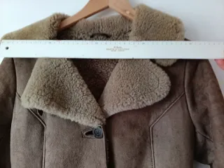 Pelliza de mujer marrón