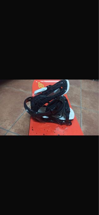 Tabla Snow + Fijaciones + Botas