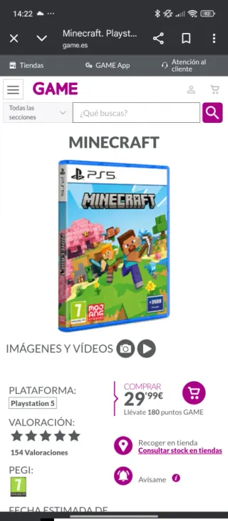 Minecraft PS5
