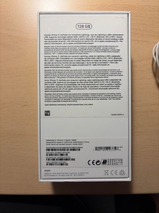 iPhone XR 128 GB Negro + Earpods