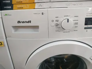 Lavadora Brandt 6kg 1200rpm