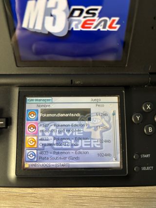 Nintendo DS Lite Negra + 2 Juegos / Cristian