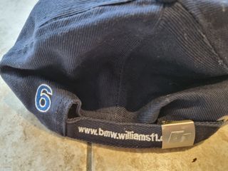 Gorra Juan Pablo Montoya BMW Williams F1 Team 2001