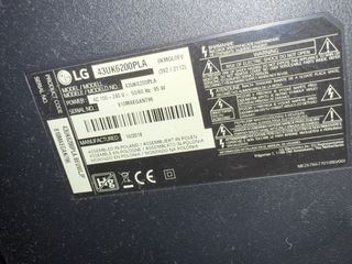 LG 43” 4K UHD Smart TV