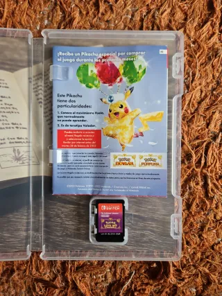 Juego Nintendo Switch Pokémon Púrpura RPG