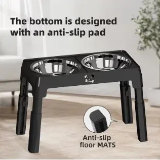 Comedero Elevable Plegable Antivuelco