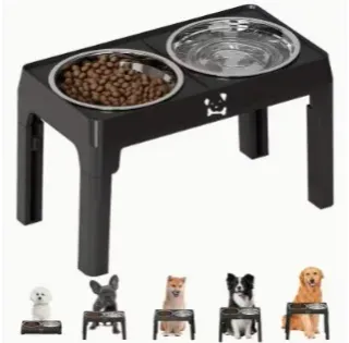 Comedero Elevable Plegable Antivuelco