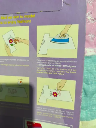 Lote 19 hojas Transfer Paper Apli