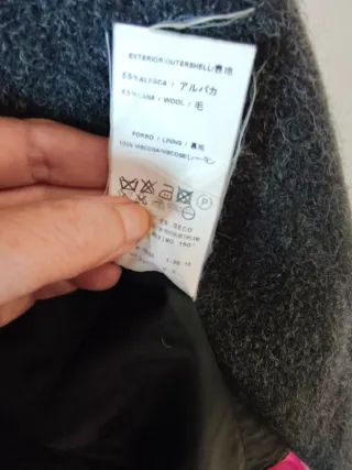 Abrigo Oversice hombre