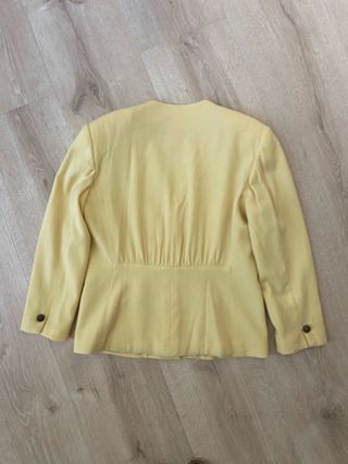 Blazer Gucci Lana Talla M Amarilla