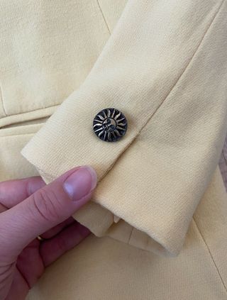 Blazer Gucci Lana Talla M Amarilla