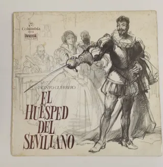 Disco Vinilo Jacinto Guerrero El Huésped del Sevil