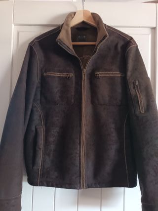 Chaqueta Aviador Angelo Litrico Marrón