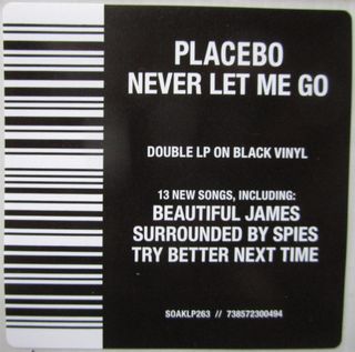 Placebo Never Let Me Go Vinil Duplo