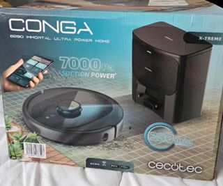 Robot aspirador Conga + base de carga 8290 Inmorta