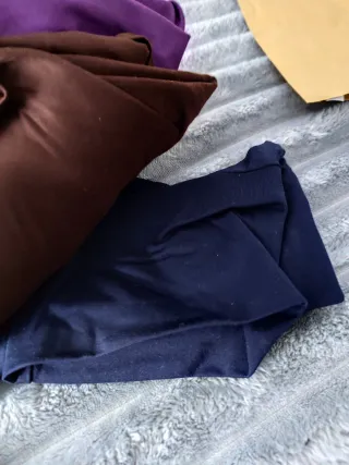 Lote 5 Camisetas Cuello Alto Teal Talla Única